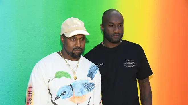 Kanye West and Virgil Abloh after the Louis Vuitton Menswear Spring/Summer 2019 show as part of Paris Fashion Week on June 21, 2018 in Paris, France. (Photo by Pascal Le Segretain/Getty Images)