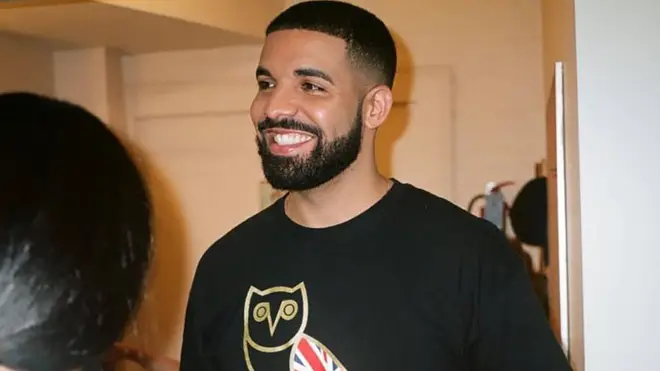 Drake Wearing OVO London T-Shirt