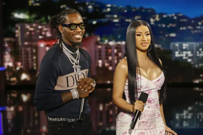 Offset, who is married to fellow rapper Cardi B, later claimed that his Instagram account was hacked. (Pictured here in July 2019.)
