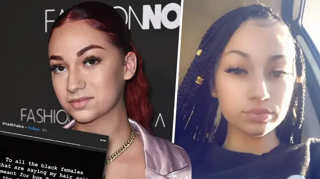 Bhad Bhabie slams "black women" who criticised her for getting a braided hairstyle