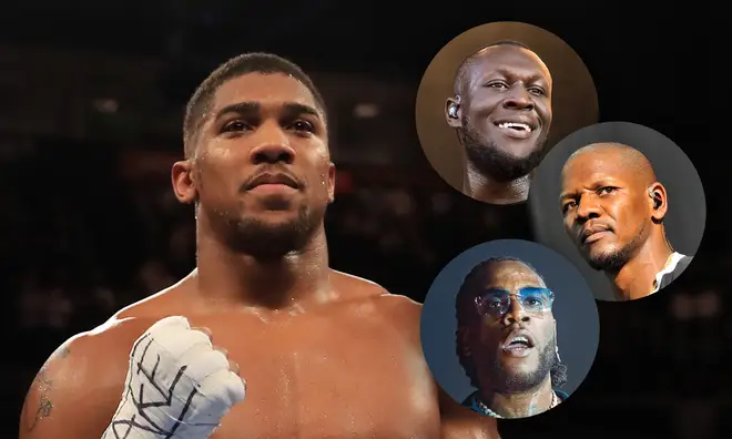 Who will provide Anthony Joshua's entrance song the he fights Ruiz again in Dubai?