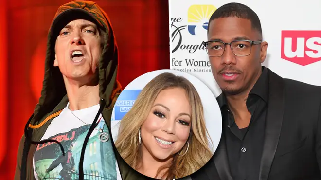 Eminem has thrown shots at Nick Cannon on "Lord Above"