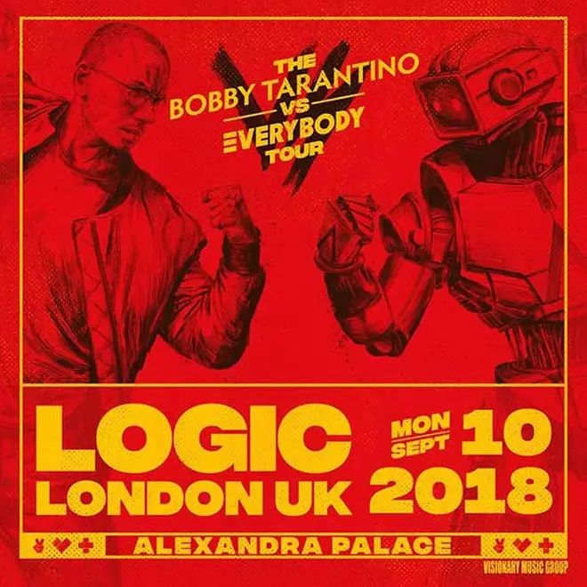 Logic is set to perform at Alexandra Palace in September.