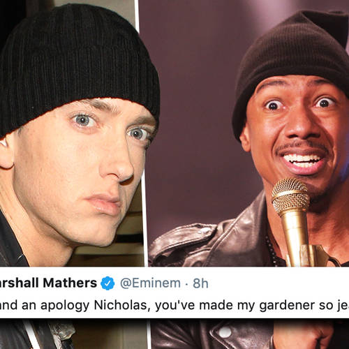 Eminem responds to Nick Cannon's diss track