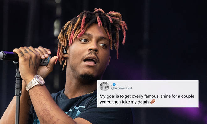 Fans are hoping Juice WRLD faked his own death after digging up one of his old tweets.