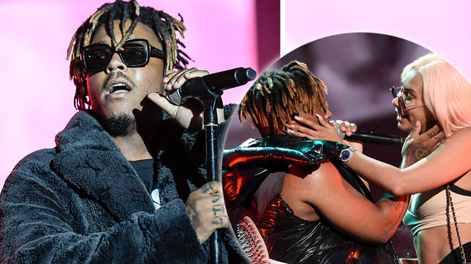 Juice WRLD's girlfriend has payed tribute to the late rapper on stage