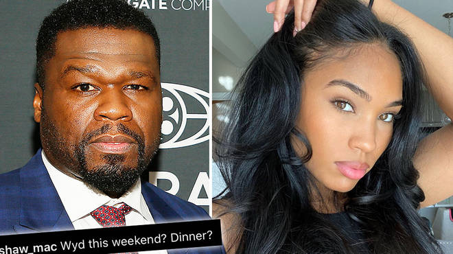 50 Cent claps back at fan who tries to shoot his shot with his girlfriend Cuban Link