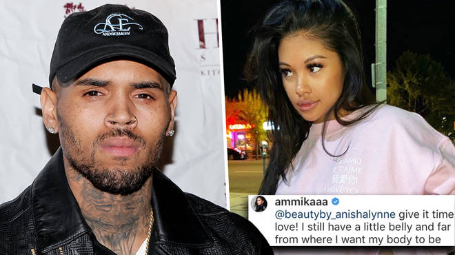 Chris Brown fans praise his baby mama after she expresses post-baby body worries