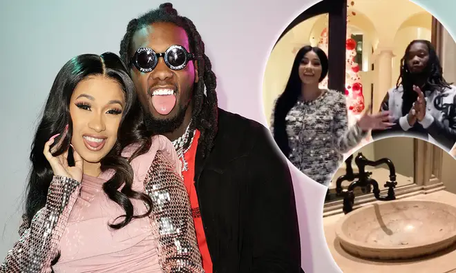 Cardi B & Offset show off their luxury mansion: The tour