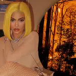 Kylie Jenner quickly deleted her insensitive caption which one fan related to the Australian bushfires.