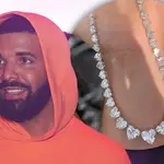 Drake drops $1 million on a heart-shaped diamond necklace.