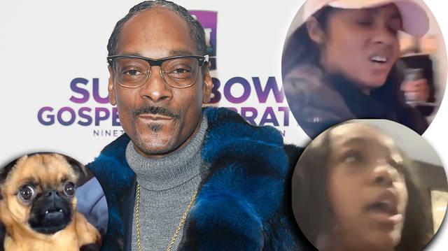 Snoop Dogg reacts to Azriel Clary & Jocelyn Savage's IG Live fight