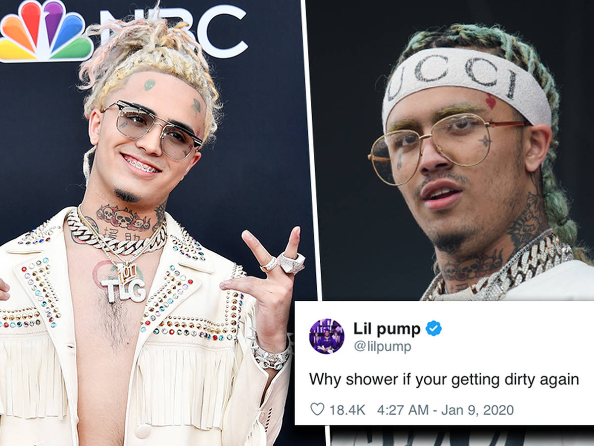 katastrofale smeltet kærtegn Lil Pump trolled by fans after implying he doesn't shower daily - Capital  XTRA