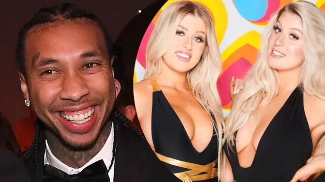 Tyga has responded to Eve Gale's claims they exchanged flirty messages