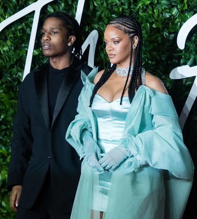 Rihanna and A$AP Rocky have known each other for years. (Pictured here in December 2019.)