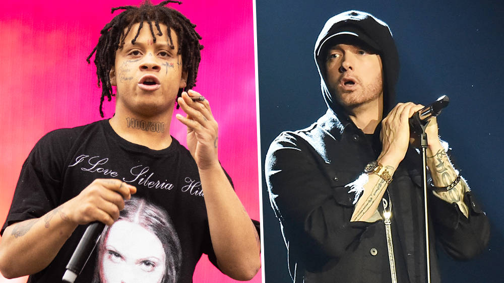 Trippie Redd Continues Beefing Eminem After Rapper Calls Out His