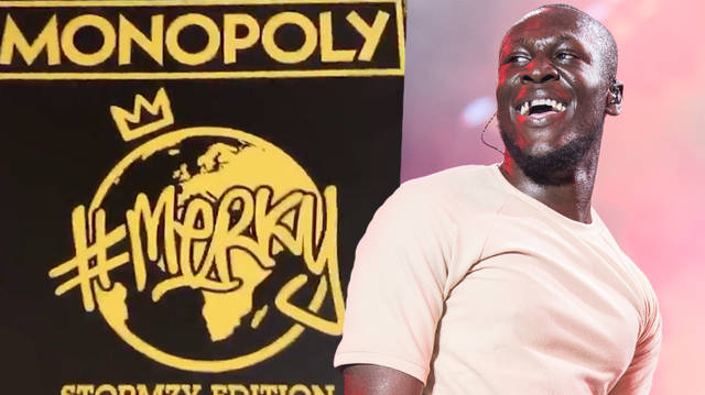 Stormzy receives Mercy Monopoly game