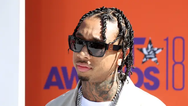 Tyga at the 2018 BET Awards