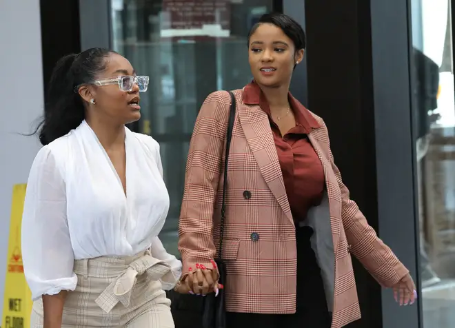 R. Kelly's former girlfriends had a physical fight at the singer's Trump Tower in Chicago