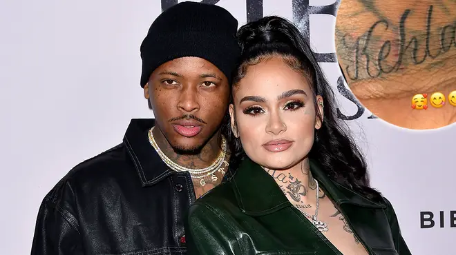 YG gets tattoo dedicated to girlfriend Kehlani on his wrist