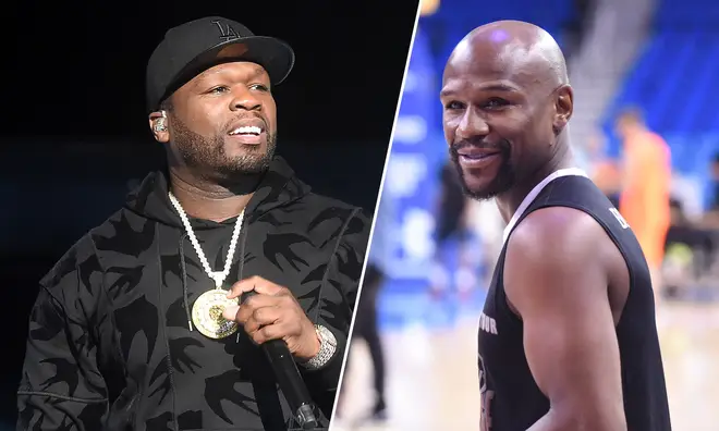50 Cent and Floyd Mayweather.