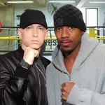 Eminme and Nick Cannon almost had a boxing match
