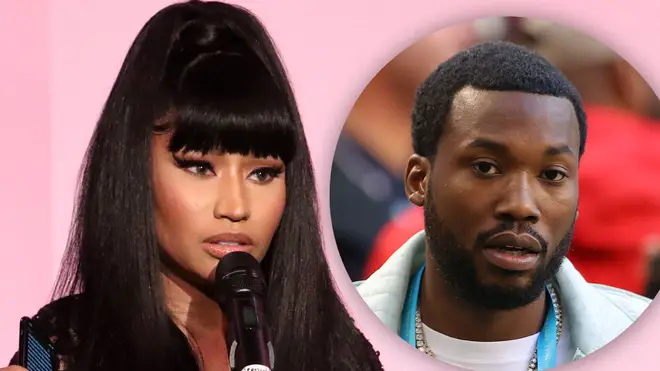 Nicki Minaj and ex-boyfriend Meek Mill got into a heated Twitter spat last night.