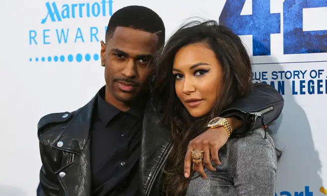 Rapper Big Sean and actress Naya Rivera attend the premiere of Warner Bros. Pictures' And Legendary Pictures' '42' at TCL Chinese Theatre on April 9, 2013 in Hollywood, California.