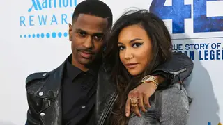 Rapper Big Sean and actress Naya Rivera attend the premiere of Warner Bros. Pictures' And Legendary Pictures' '42' at TCL Chinese Theatre on April 9, 2013 in Hollywood, California.