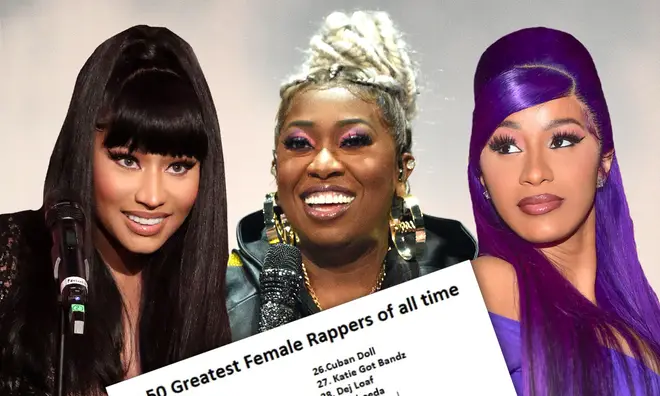 A list of the greatest female rappers in history has surfaced online.