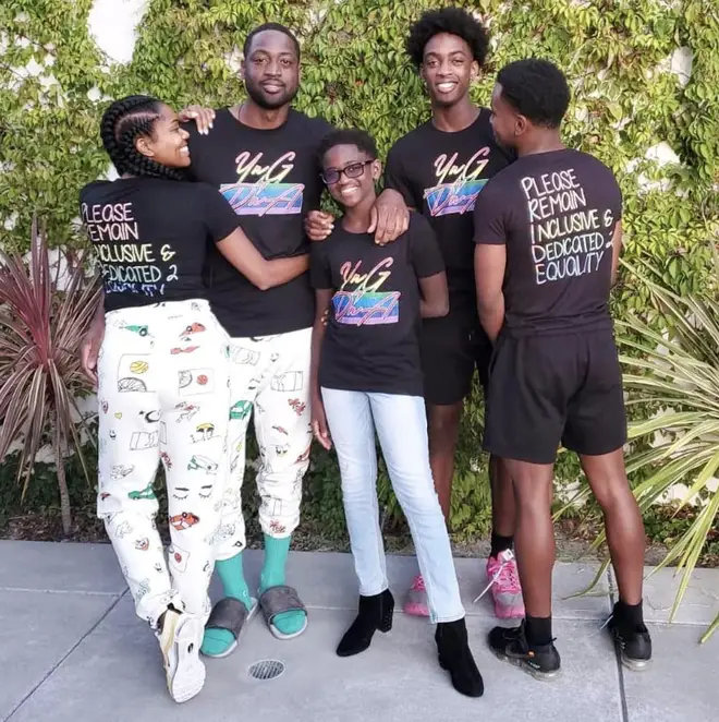 "Me and my wife Gabrielle, we are proud parents of a child in the LGBTQ+ community and we are proud allies as well," said Dwyane on his son&squot;s gender journey.