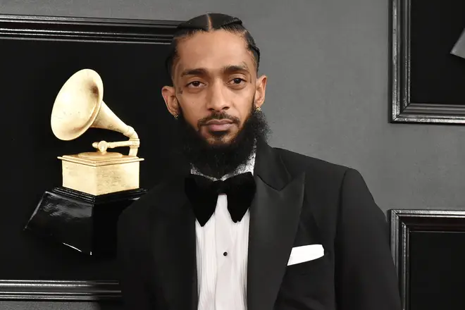 Netflix have won a bidding war for a Nipsey Hussle documentary (Pictured here in February 2019.)