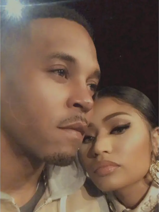 Nicki shares photo of her and husband Kenneth Petty at NYFW