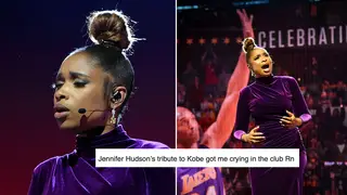 Jennifer Hudson brought viewers to tears with her Kobe Bryant tribute at the NBA All-Stars game.