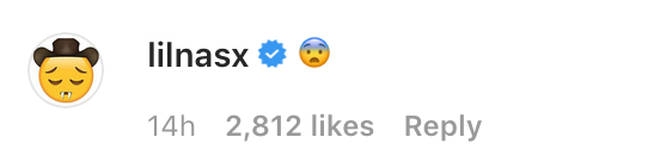 Lil Nas X comments on Nicki Minaj's twerking video
