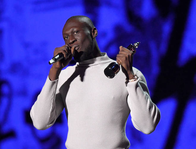 Stormzy won the Best Male Solo Artist award during The BRIT Awards 2020.