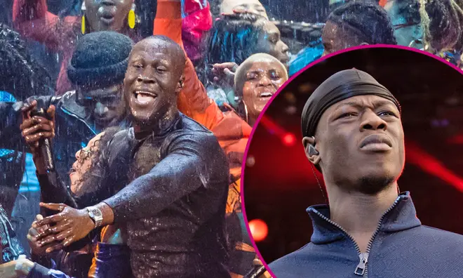 J Hus tribute during Stormzy's BRITs performance had everyone confused