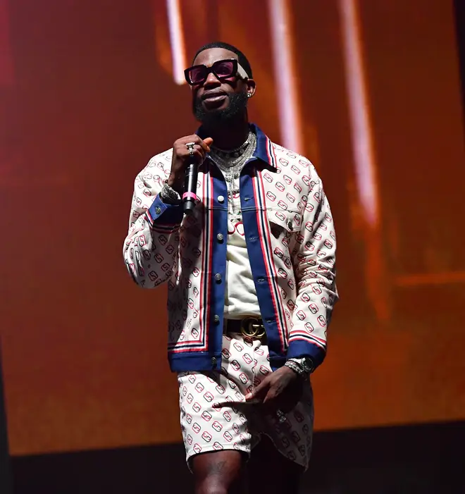 Gucci Mane performing at 10th Annual ONE Musicfest in Atlanta, Georgia.