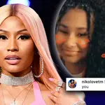Nicki Minaj shares rare video with her younger sister and father
