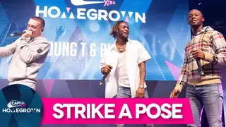 Young T & Bugsey perform 'Strike A Pose' and more at Homegrown Live