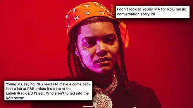 Young M.A sparks debate amongst R&B fans on Twitter