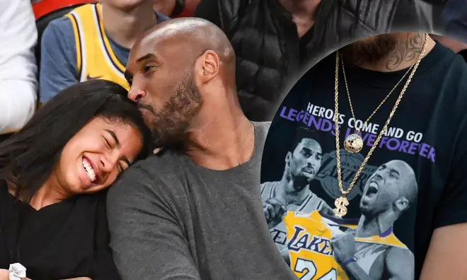 Gifts from the memorial honouring Kobe Bryant and his daughter Gianna are being flogged online.