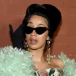 Cardi B attends the Marc Jacobs Fall 2018 Show at Park Avenue Armory on February 14, 2018 in New York City.