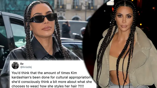 Kim Kardashian receives backlash after debuting her braids hairstyle