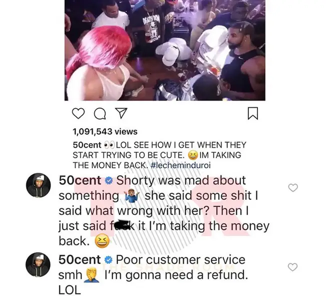 50 Cent Responding To Strip Club Backlash