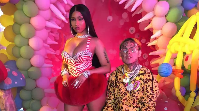 Nicki Minaj and Tekashi 6ix9ine