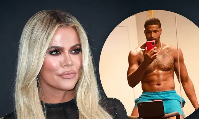 Khloe dropped some laughing emojis on Tristan's latest snap.