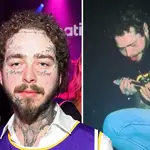 Post Malone has denied using drugs after his recent performances concerned fans.