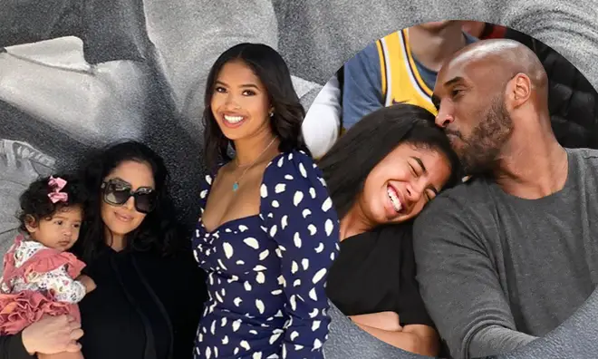 Vanessa Bryant and her daughters visited a mural of Kobe and Gianna.