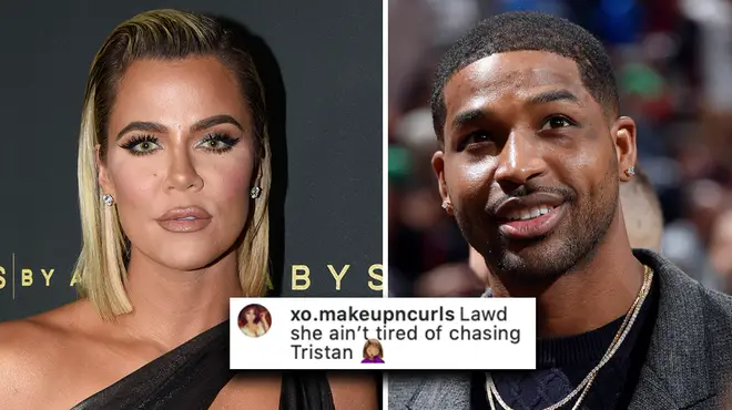 Khloe Kardashian has been accused of "chasing" ex Tristan Thompson